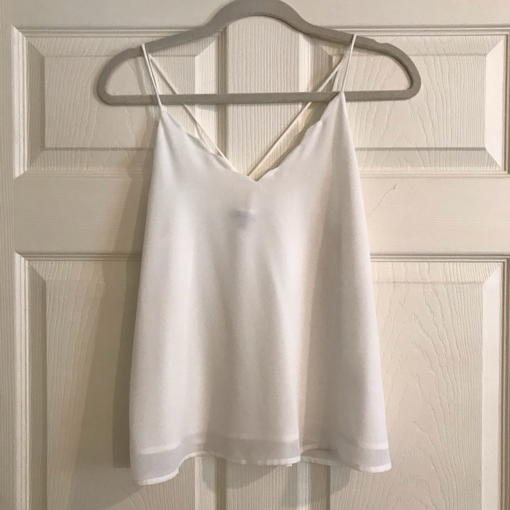 Naked Zebra Chiffon Tanktop